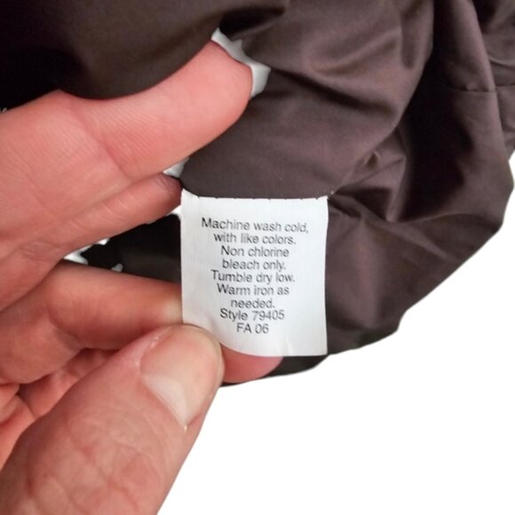 J Crew Brown Down Puffer Vest Quilted Small - Picture 6 of 7